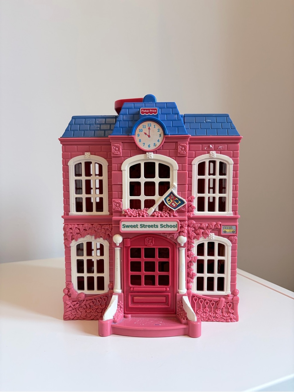 Fisher-Price Pink & Blue Fold-Out School Playset